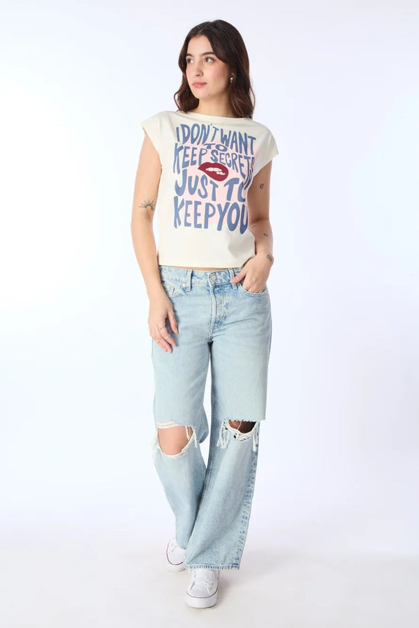 Offwhite Taylor Lyrics Printed Tshirt